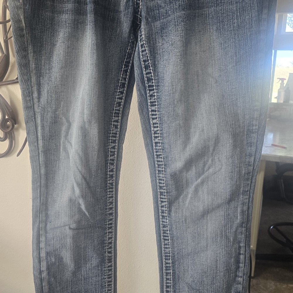 Rue21 Women's Straight Leg Jeans - Blue